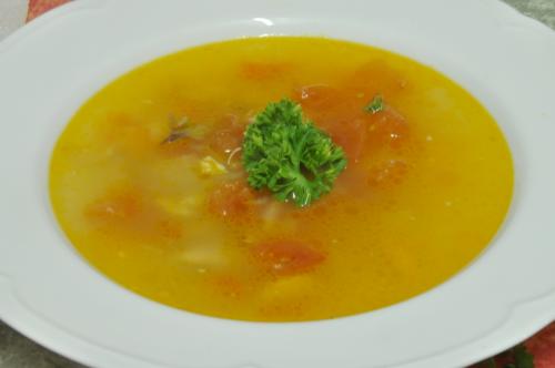 Jak uvařit kuřecí polévka s pálivou paprikou? Snadné recept, připravený za 30 - 45 minut